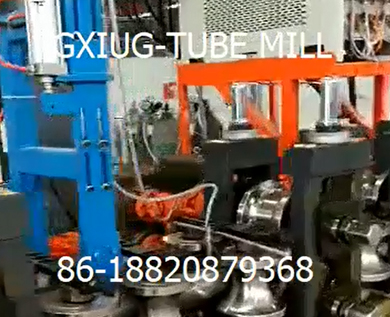 不锈钢工业水管焊管制管机设备生产线